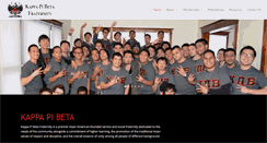 Desktop Screenshot of kappapibeta.org
