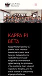 Mobile Screenshot of kappapibeta.org